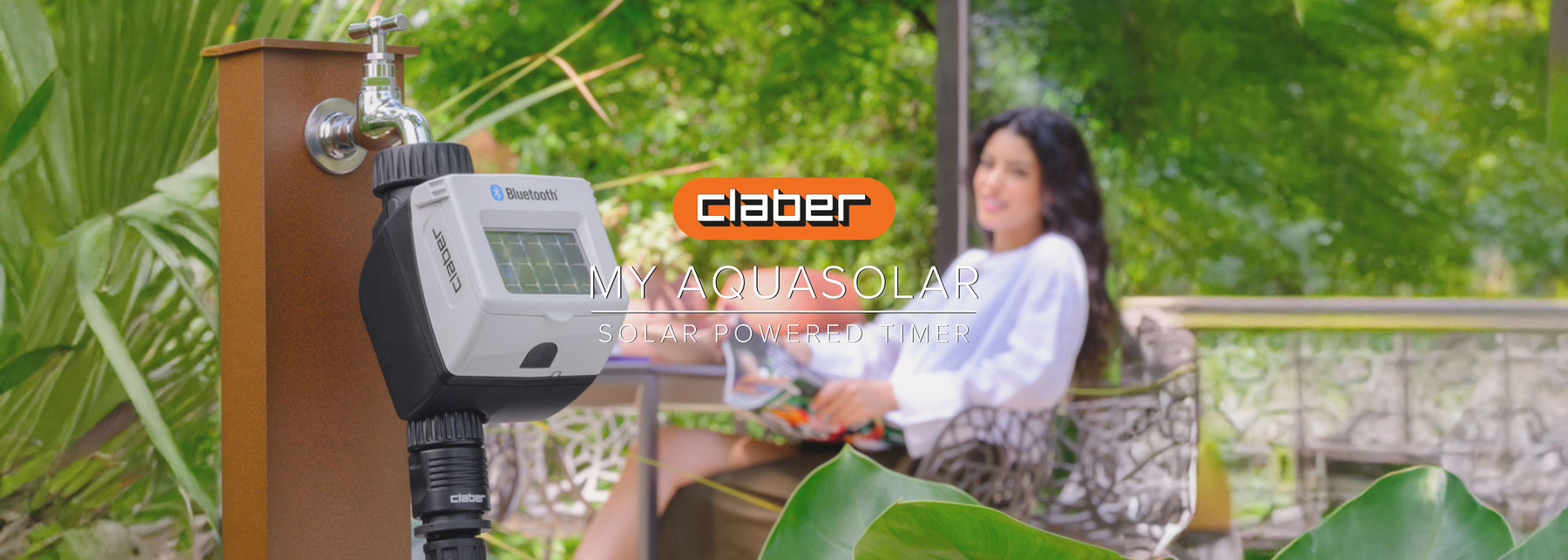 Claber myAquaSolar: A Low-Maintenance, Solar-Powered Irrigation Timer