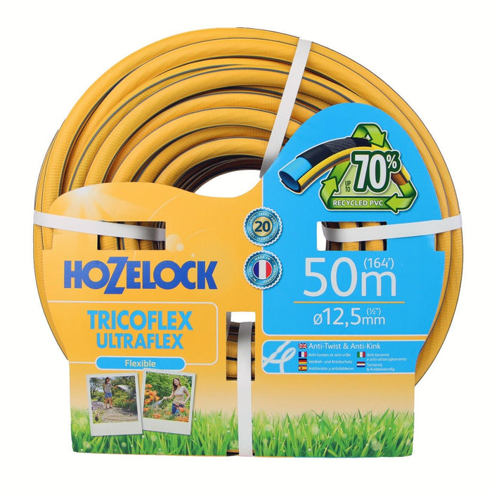 Garden Hose Pipe Hozelock Trifcoflex Ultraflex 50m