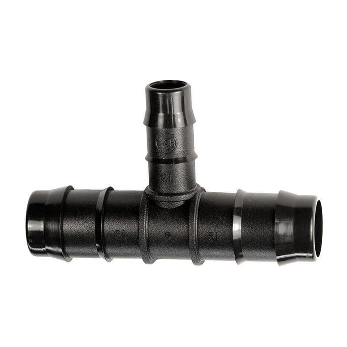 Irrigation Fittings DB Reducing Tee 19mm Line x 13mm Branch